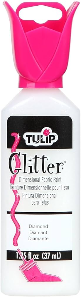 TULIP Dimensional Fabric Paint - 37ml / 1.25oz - BLING BUILDER - GLITTER DIAMOND *RARE*