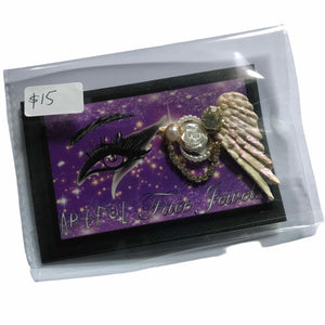 Artful Fantasy Face Jewels - Angel Wing Side Eye Bling