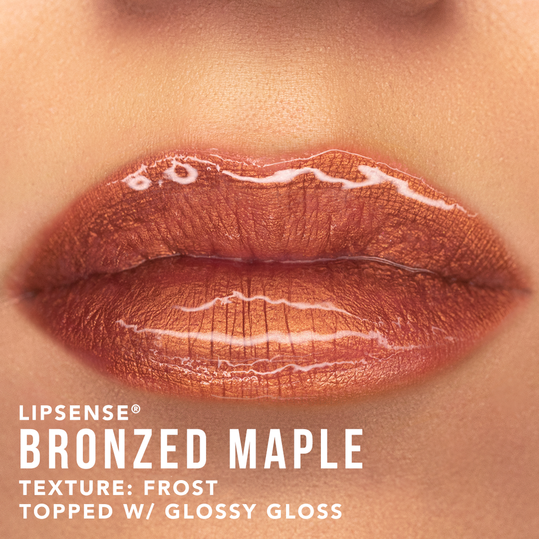 BRONZED MAPLE LipSense - Original Long Lasting Liquid Lip Colour (LIMITED EDITION 5.9ML)) SeneGence