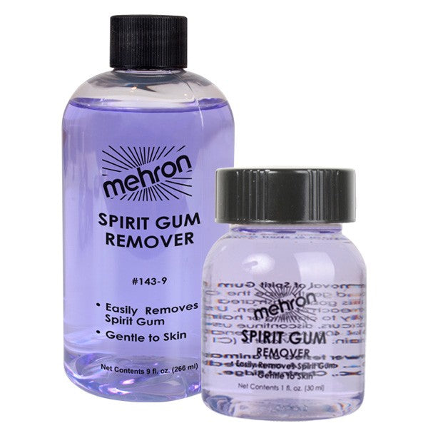 Mehron Makeup Spirit Gum Remover | SFX Makeup Remover | Spirit Gum Adhesive  Remover 9 fl oz (266 ml)